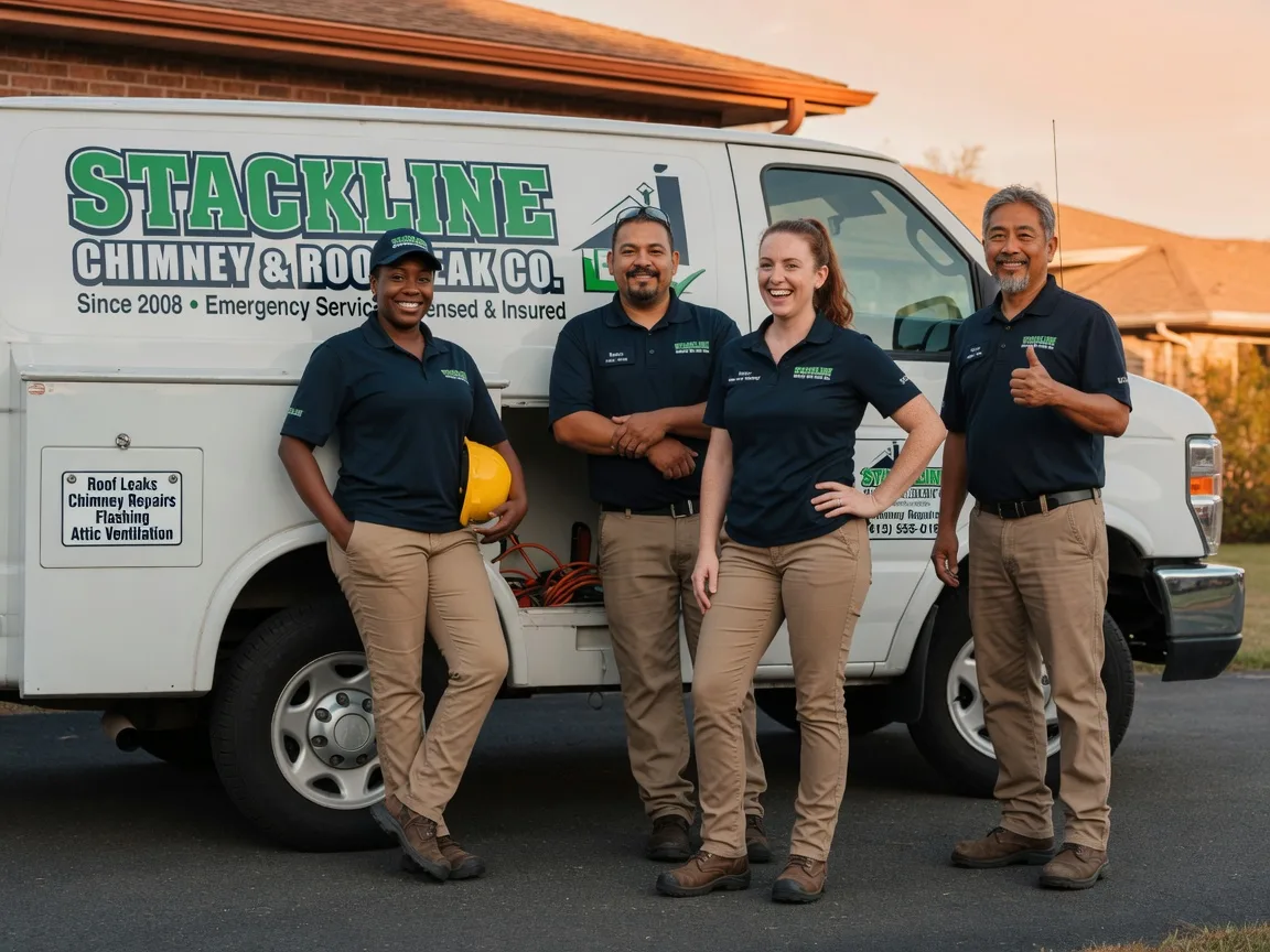 Chimney flashing repair company in Comstock, MN
